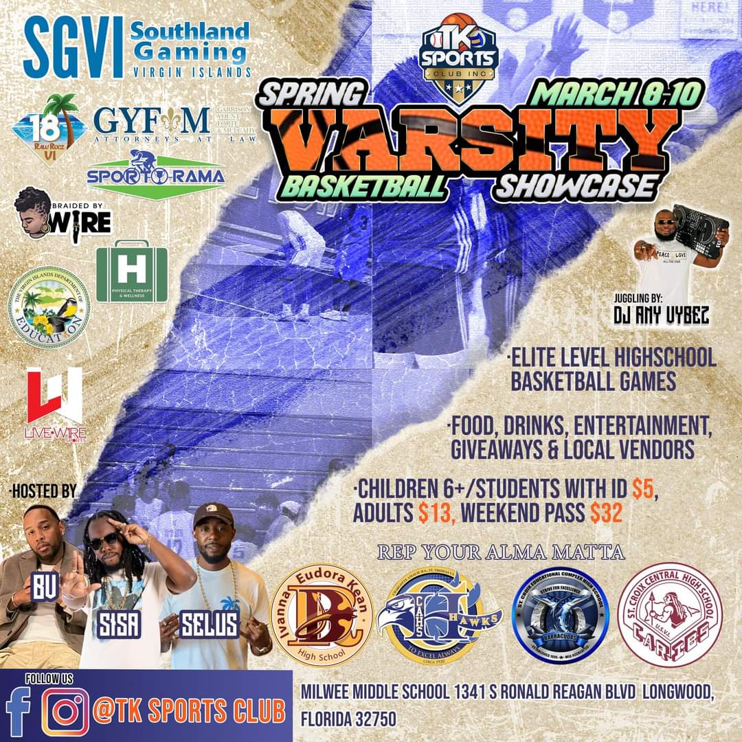 Public School Varsity Male Basketball Teams Head to Florida for 2nd Annual Spring Varsity Showcase Tournament March 8th - 10th